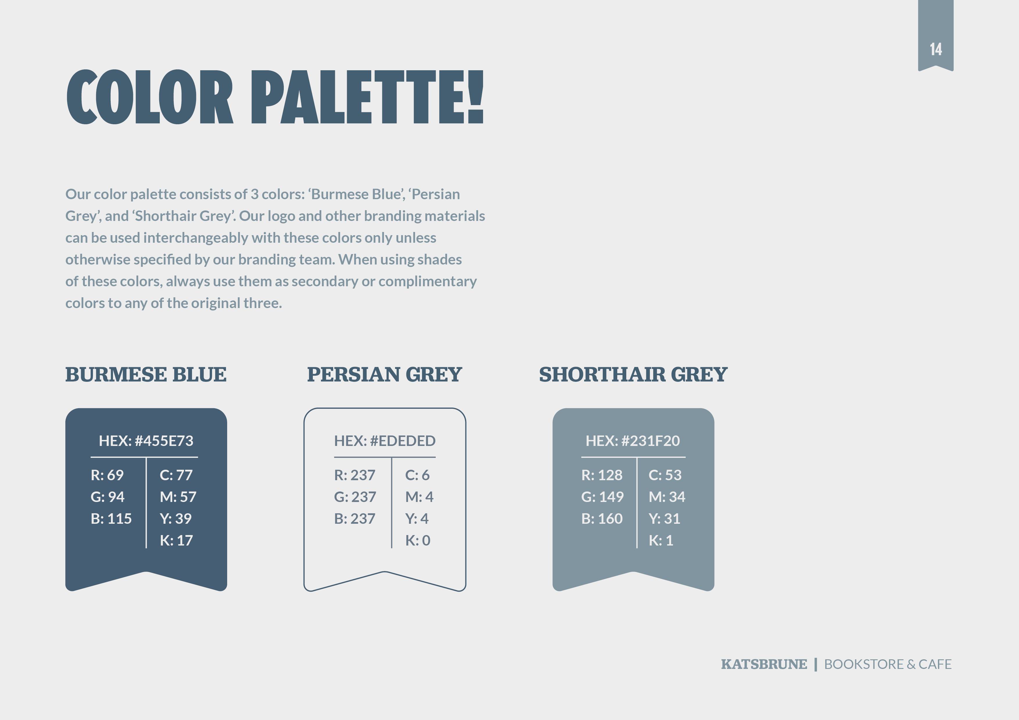 Katsbrune Brand Identity Page 1